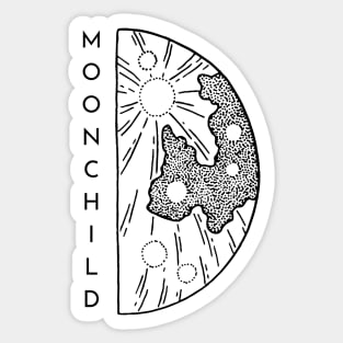 The Moonchild Sticker